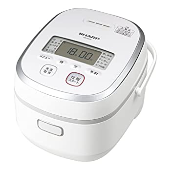 シャープ IHジャー炊飯器 (最大5.5合) KS-HA10-W（中古品）
