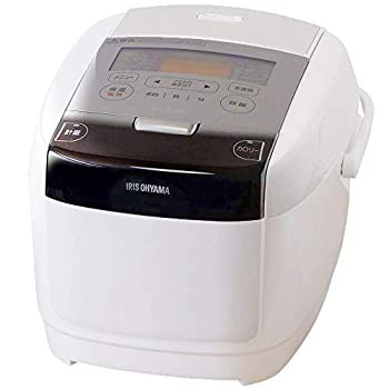 アイリスオーヤマ 炊飯器 IH 5.5合 極厚火釜 銘柄量り炊き ホワイト RC-IC50-W(中古品)の通販は
