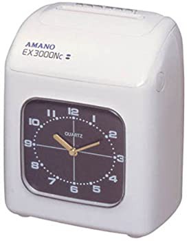 アマノ 時刻記録 タイムレコーダー EX3000NC-W（中古品） - タイム ...