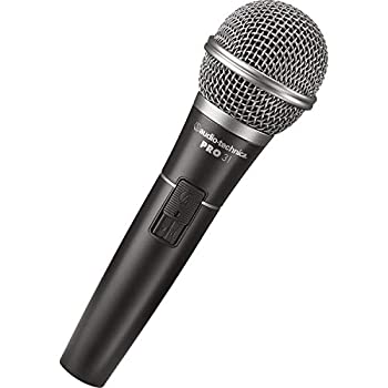 audio-technica オーディオテクニカ ダイナミックマイクロホン PRO31 有線マイク 単一指向性 4.5mXLRケーブル付属 カラオケ/スピーチ/配信/中継（中古品）