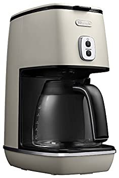 デロンギ(DeLonghi) ドリップコーヒーメーカー ピュアホワイト ディスティンタコレクション 6杯 チタンコートフィルター ICMI011J-W（中の通販は 16,743円