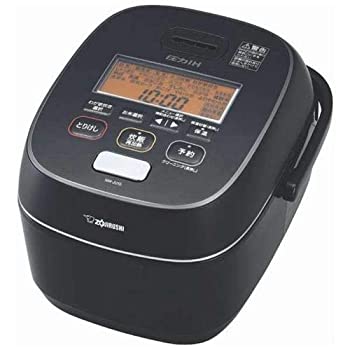 象印 圧力IH炊飯器(5.5合炊き) ブラック ZOJIRUSHI 極め炊き NW-JU10-BA（中古品）