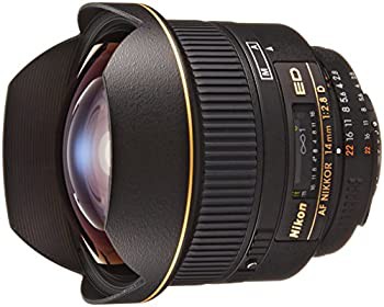 Nikon 単焦点レンズ Ai AF Nikkor ED 14mm f/2.8D フルサイズ対応（中古品）