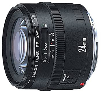 Canon 単焦点広角レンズ EF24mm F2.8 フルサイズ対応（中古品）