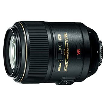 Nikon 単焦点マイクロレンズ AF-S VR Micro Nikkor 105mm f/2.8 G IF-ED フルサイズ対応（中古品）