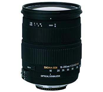 シグマ 18-200mm F3.5-6.3 DC OS HSM ニコン用（中古品）