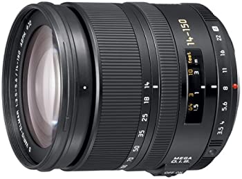 パナソニック 望遠ズームレンズ フォーサーズ用 ライカ D VARIO-ELMAR 14-150mm ASPH. XSM. MEGA O.I.S. L-RS014150（中古品）