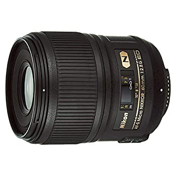 Nikon 単焦点マイクロレンズ AF-S Micro 60mm f/2.8G ED フルサイズ対応（中古品）