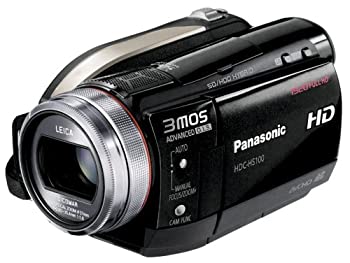 パナソニック デジタルハイビジョンビデオカメラ ブラック HDC-HS100-K（中古品）
