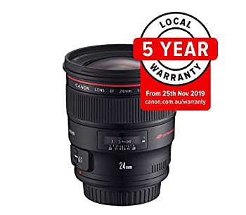 Canon 単焦点広角レンズ EF24mm F1.4L II USM フルサイズ対応（中古品）