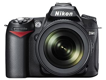 Nikon デジタル一眼レフカメラ D90 AF-S DX 18-105 VRレンズキット D90LK18-105（中古品）