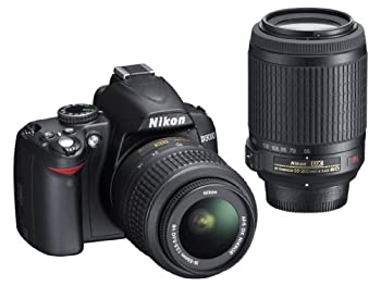 Nikon デジタル一眼レフカメラ D3000 ダブルズームキット D3000WZ（中古品）の通販は