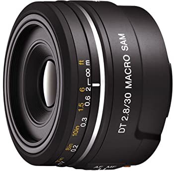 ソニー SONY 単焦点マクロレンズ DT 30mm F2.8 Macro SAM APS-C対応（中古品）