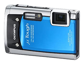 OLYMPUS 防水デジタルカメラ μ TOUGH 6020 ブルー μ TOUGH-6020 BLU（中古品）