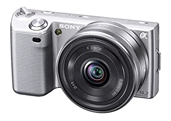 ソニー SONY ミラーレス一眼α NEX-5 ダブルレンズキット シルバー NEX