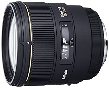 SIGMA 単焦点中望遠レンズ 85mm F1.4 EX DG HSM キヤノン用 フルサイズ対応 320546（中古品）