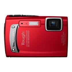 OLYMPUS 防水デジタルカメラ TOUGH TG-310 レッド 3m防水 1.5m耐落下衝撃 -10℃耐低温 1400万画素 3.6倍光学ズーム 2.7型液晶 TG-310 RED（中古品）の通販は 13,797円