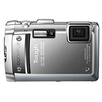 OLYMPUS 防水デジタルカメラ TG-810 シルバー 1400万画素 広角28mm 光学5倍ズーム 3Dフォト機能 10m防水 2.0m耐衝撃 -10℃耐低温 100ｋｇｆ耐荷（中古品）の通販は