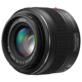 パナソニック 単焦点レンズ マイクロフォーサーズ用 ライカ DG SUMMILUX 25mm/F1.4 ASPH. ブラック H-X025（中古品）の通販は 44,800円