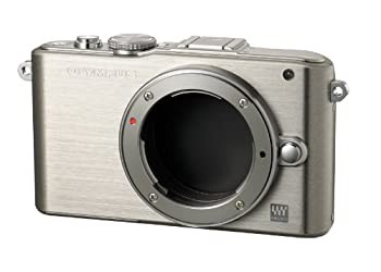 OLYMPUS ミラーレス一眼 PEN Lite E-PL3 ボディ シルバー E-PL3 BODY SLV（中古品）