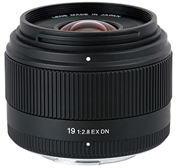 シグマ 19mm F2.8 EX DN MFT マイクロフォーサーズ用 デジタル専用 単焦点 広角（中古品）