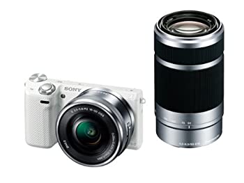 SONY α ミラーレス一眼 NEX-5RY Amazon.co.jp: ソニー ミラーレス一眼カメラ α NEX-5Rダブル