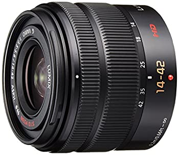 パナソニック 標準ズームレンズ マイクロフォーサーズ用 ルミックス G VARIO 14-42mm/F3.5-5.6 II ASPH./MEGA O.I.S. ブラック H-FS1442A-K（中古品）