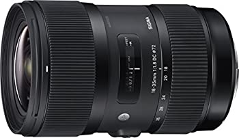 SIGMA 標準ズームレンズ Art 18-35mm F1.8 DC HSM シグマ用 APS-C専用 210564（中古品）