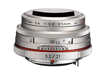 PENTAX リミテッドレンズ 薄型広角単焦点レンズ HD PENTAX-DA21mmF3.2AL Limited シルバー Kマウント APS-Cサイズ 21420（中古品）