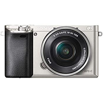 SONY ミラーレス一眼 α6000 パワーズームレンズキット E PZ 16-50mm F3.5-5.6 OSS シルバー ILCE-6000L S（中古品）の通販は 71,652円