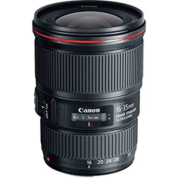 Canon 広角ズームレンズ EF16-35mm F4L IS USM フルサイズ対応 EF16-3540LIS（中古品）