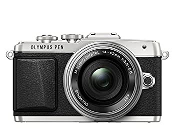 OLYMPUS PEN E-PL7 14-42mm EZレンズキット シルバー ミラーレス一眼 E-PL7 EZ LKIT SLV（中古品）