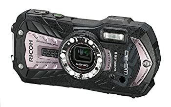 RICOH 防水デジタルカメラ RICOH WG-30W カーボングレー 防水12m耐ショック1.5m耐寒-10度 RICOH WG-30W GL 04621（中古品）