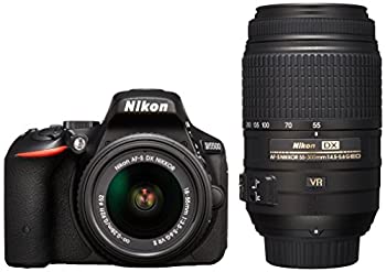 Nikon デジタル一眼レフカメラ D5500 ダブルズームキット ブラック  