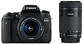 ぽっきりSALE対象 Canon デジタル一眼レフカメラ EOS 8000D ダブル