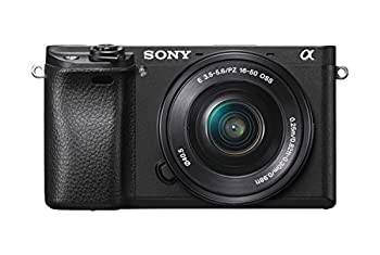 ソニー SONY ミラーレス一眼 α6300 パワーズームレンズキット E PZ 16-50mm F3.5-5.6 OSS ブラック ILCE-6300L B（中古品）