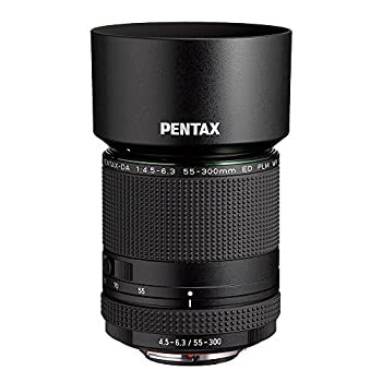 PENTAX 望遠ズームレンズ HD PENTAX-DA55-300mmF4.5-6.3ED PLM WR RE Kマウント APS-Cサイズ 21277（中古品）