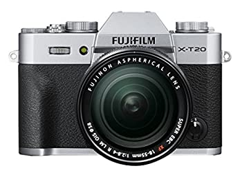 FUJIFILM ミラーレス一眼カメラ X-T20 レンズキットシルバー X-T20LK-S（中古品）