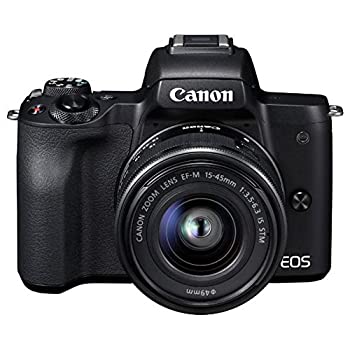 キヤノン EOS Kiss M 【EF-M15-45 IS STM レンズキット】 (ブラック 