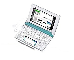CASIOカシオ計算機 電子辞書 EX-word(エクスワード) ターコイズブルーXD-B6100BU（中古品）