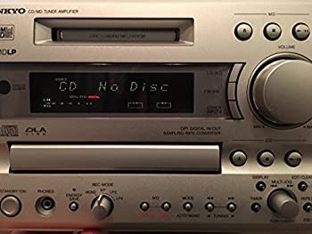 ONKYO オンキヨー（オンキョー）　FR-V77　CD/MDチューナーアンプ　（センターユニット本体のみ/スピーカーなしモデル）（中古品）