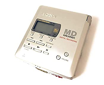 SONY　ソニー　MZ-R55 シルバー　ポータブルMDレコーダー　（MDLP非対応 / 録音/再生兼用機 / 録再 / MDウォークマン）（中古品）