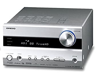 ONKYO AVセンター 5.1ch対応 最大出力30W×5 シルバー SA-205HDX(S)（中古品）