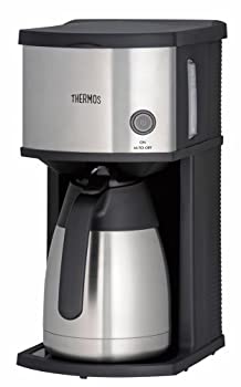 サーモス 真空断熱ポット コーヒーメーカー 1L クリアステンレス ECE-1001 CS（中古品）