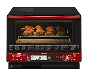 日立 スチームオーブンレンジ ヘルシーシェフ 31L レッド MRO-RS8 R(中古品)の通販は