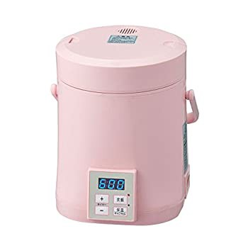 AL COLLE(アルコレ) ミニライスクッカー(ミニ炊飯器)タイマー付き ピンク ARCT104P（中古品）の通販は