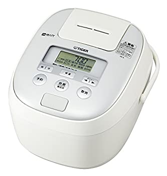 タイガー 炊飯器 5.5合 IH ホワイト 炊きたて 炊飯 ジャー JPE-B100-W Tiger（中古品）