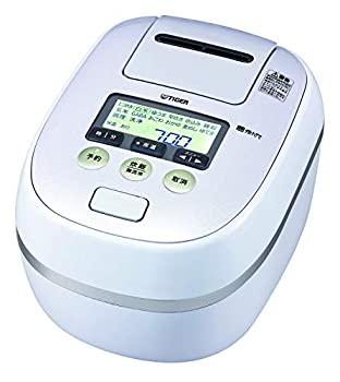 タイガー 炊飯器 3.5合 圧力IH 熱流&熱封土鍋コーティング 炊きたて アーバンホワイト JPD-A060WE（中古品）