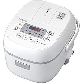 東芝 マイコンジャー炊飯器（3合炊き） ホワイトTOSHIBA RC-5MFM-W（中古品）の通販は 7,700円