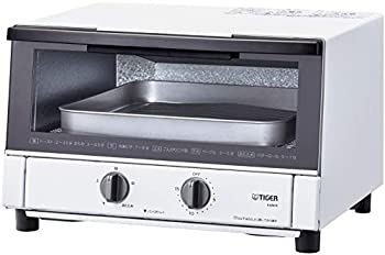 タイガー オーブントースター トリプルヒーター 火力5段階切替 マットホワイト KAM-R130WM（中古品）
